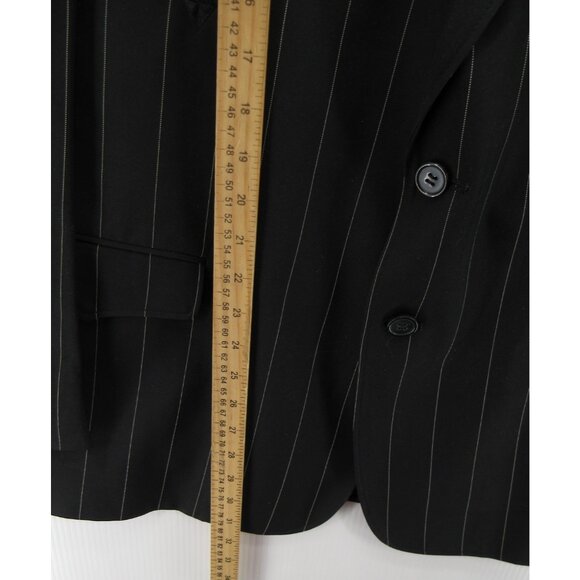 Los Altos Boots Sport Coat 42 Blazer Western Wear Pinstripe Cowboy * - Picture 4 of 13